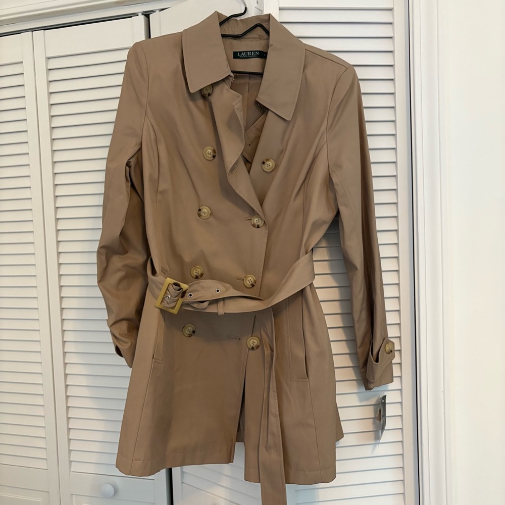Lauren Ralph Lauren Women’s Tan Beige Trench Coat